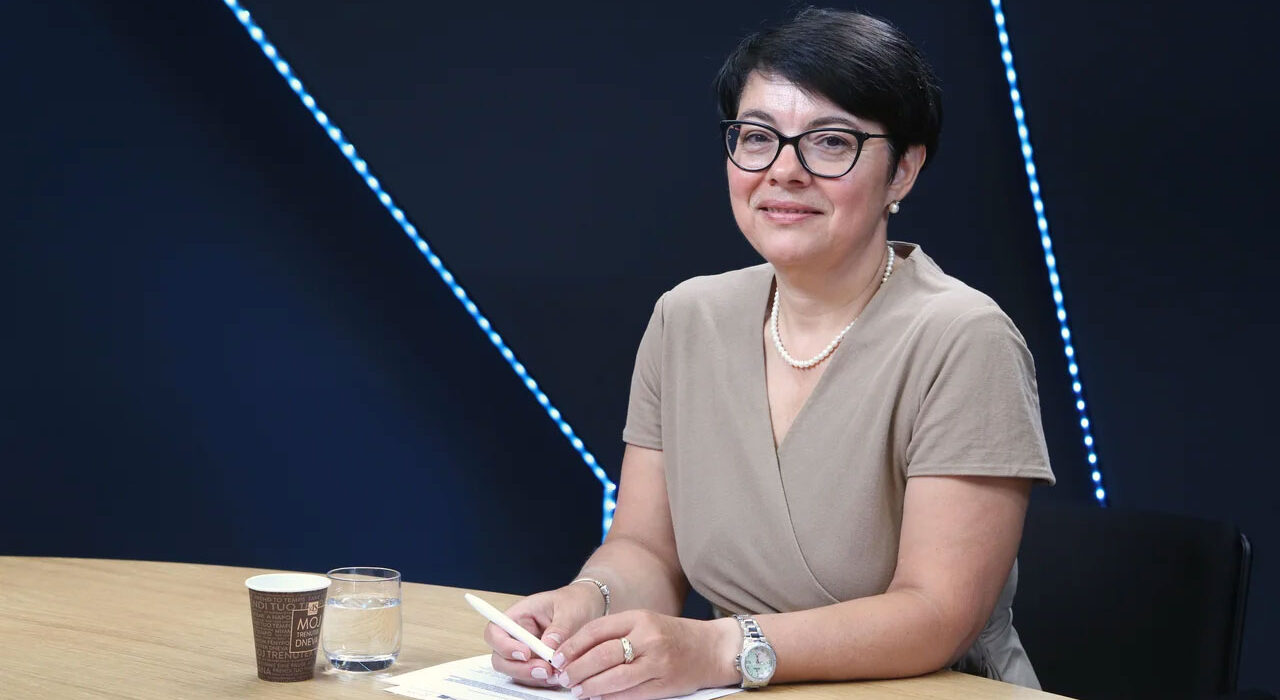 Nataša Hajdinjak, predsednica uprave PRVE osebne zavarovalnice. (foto: Marko Feist)